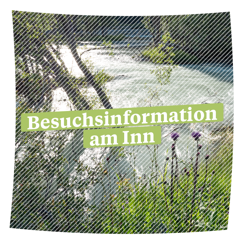 Besuchendeninformation am Inn